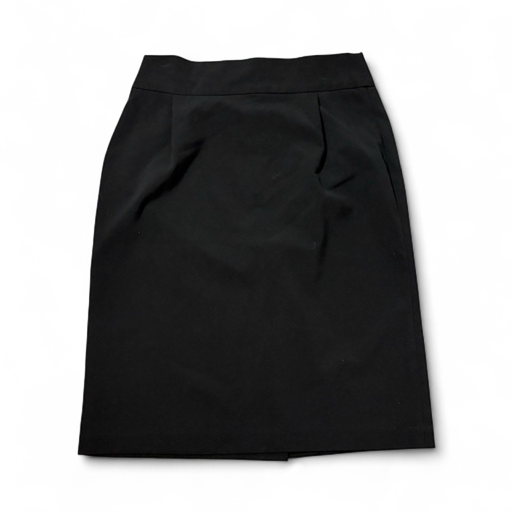 Briggs New York Classic Black Pencil Skirt
